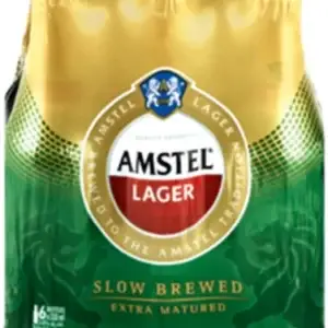 Amstel Lager Bottle