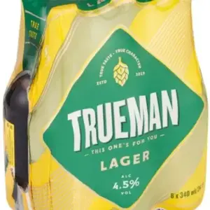 Trueman True Man Lager Bottle