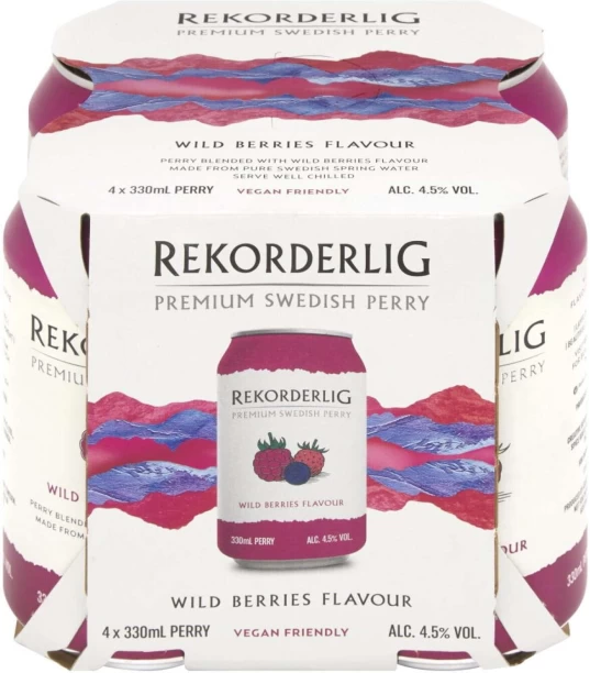 Rekorderlig Wild-Berries Cider (Pack of 4 x 330 ml) - Image 2