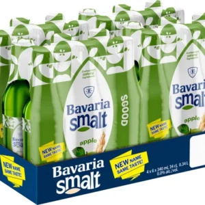 Bavaria Apple Flavoured Malt Non Alcoholic Beer Bottle