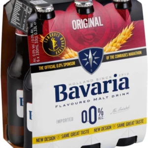 Bavaria Original Flavoured Malt Non Alcoholic Beer Bottle