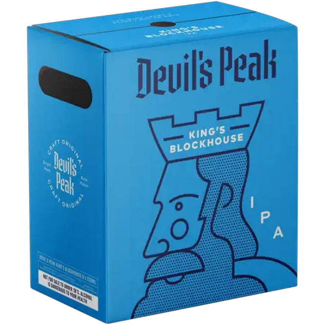 Devil's Peak King's Blockhouse IPA Ale Bottle