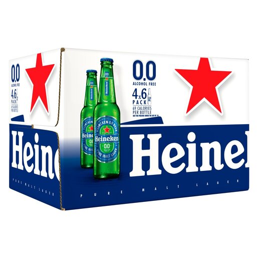 Heineken Non Alcoholic Beer Bottle