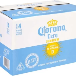 Corona Cero Lager Non Alcoholic Beer Bottle