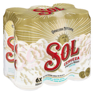 SOL Cerveza Lager Can